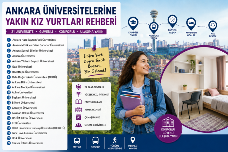 universitelere yakin yurtlar